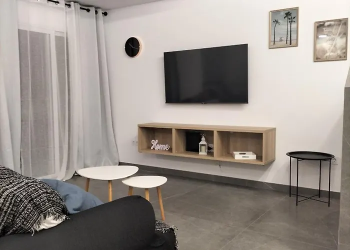 דירה Caletillas Black 1º Linea Playa & Piscina & Wifi