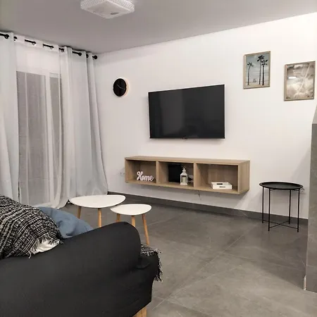 Apartamento Caletillas Black 1º Linea Playa & Piscina & Wifi