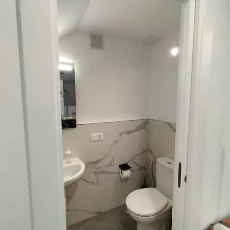 Caletillas Black 1º Linea Playa & Piscina & Wifi شقة كانديلاريا